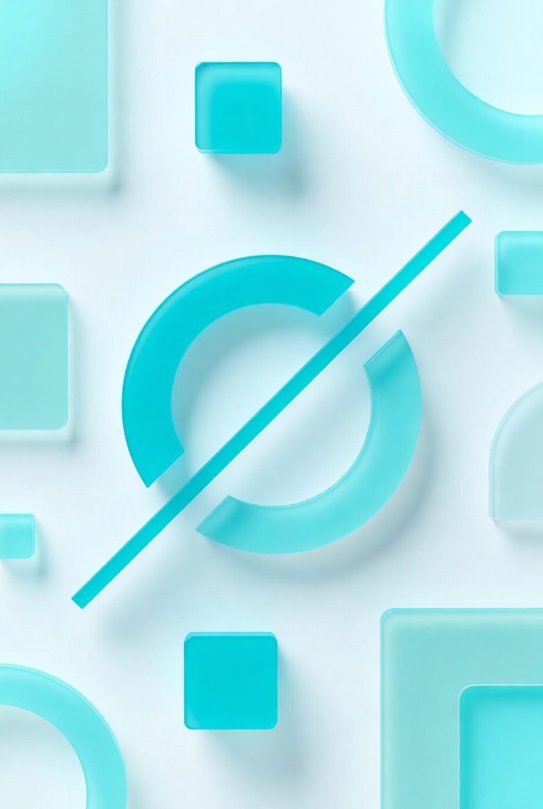 Modern abstract visualization of ServiceNow process flow and optimization